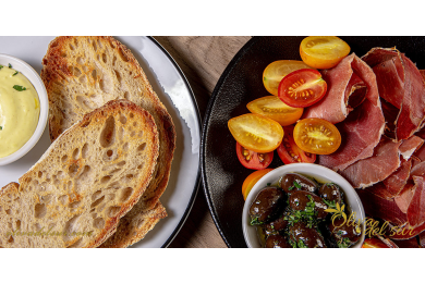 La tosta ibérica más grande del mundo, elaborada con aceite de oliva